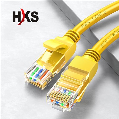 yellow cat5e ethernet cable